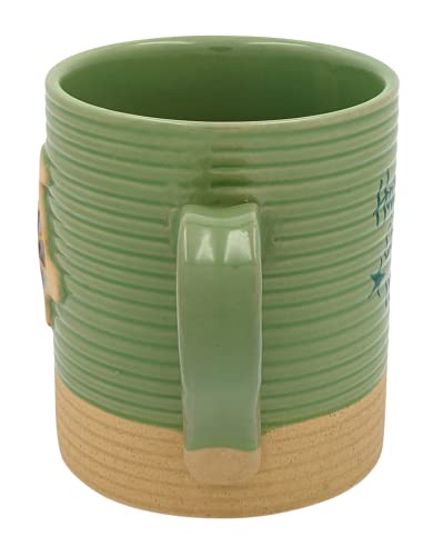Taza de cerámica con tortuga marina miniatura 5