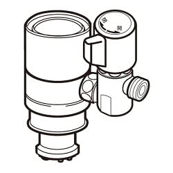 Amazon | ナニワ製作所 シングル分岐 NSP-SXK7 | キッチン水栓用パーツ
