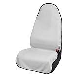 LBIHHNQ Waterproof Car Seat Towel Cover - Sweat-Proof & Durable Machine Washable for Athletes, Gym Workouts - Fits Various Vehicles - Car Seat Towel Cover After Gym (White, 1Pcs,White)