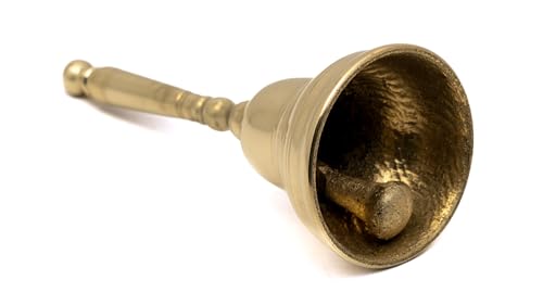 DMI Brass Pooja Bell/Pooja Ghanta/Temple Bell - 6.3" Height - Image 2 thumbnail