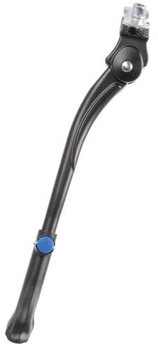 M-Wave KSCP24-29 Fahrrad Parkstütze Aus Aluminium Montage Mittig (hinter Tretlagergehäuse), Schwarz, 24-29 Zoll