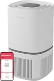 Frigidaire PureA300 HEPA Air Purifier with Wi-Fi for Small Bedrooms, Covers up to 850 Sq. Ft., 3-Stage Filtration, Energy Star Certification, Air Quality Monitoring, Smart Mode, Ultra Quiet, White