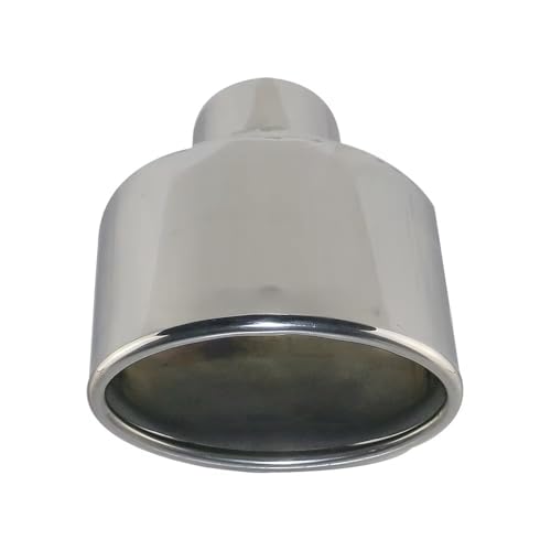 Embouts d'échappement voiture en acier inoxydable antirouille de 57 mm