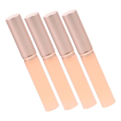 TOVINANNA 4pcs Lip Brush Set Silicone Lip Applicator Lipstick Brush for Makeup Tools