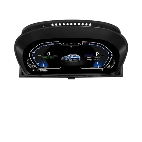 Cuadro digital de 12.3" para BMW X5 E70 y X6 E71 2006-2013 con salpicadero virtual LCD y Carplay 1