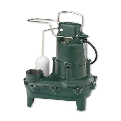 Zoeller M264 Waste-Mate Sewage Pump, 4/10th Horsepower, 115V