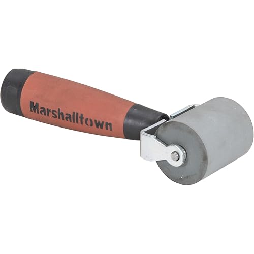 MARSHALLTOWN Paint And Wallcovering Seam Roller, 2 Inch flat Solid Rubber Installation Tool, Made in the USA, E54D - Image 3