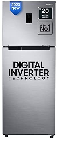 Samsung 363 L, 1 Star, Convertible 5-in-1 Digital Inverter, with Display Frost Free Double Door Refrigerator (RT39C5511S9/HL, Silver, Refined Inox, 2023 Model) Samsung 363 L, 1 Star, Convertible 5-in-1 Digital Inverter, with Display Frost Free Double Door Refrigerator (RT39C5511S9/HL, Silver, Refined Inox, 2023 Model)
