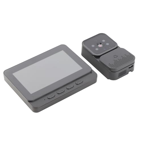 Sonnette d'interphone visuelle sans fil écran IPS sécurité maison interphone bidirectionnel HD