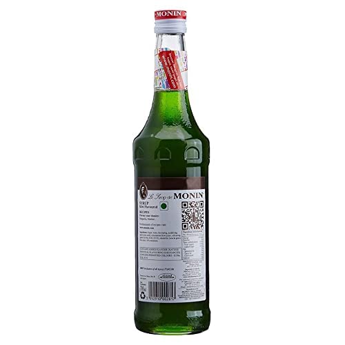 Image of Monin Kiwi Flavoured Syrup, 700 ml, Green, Medium