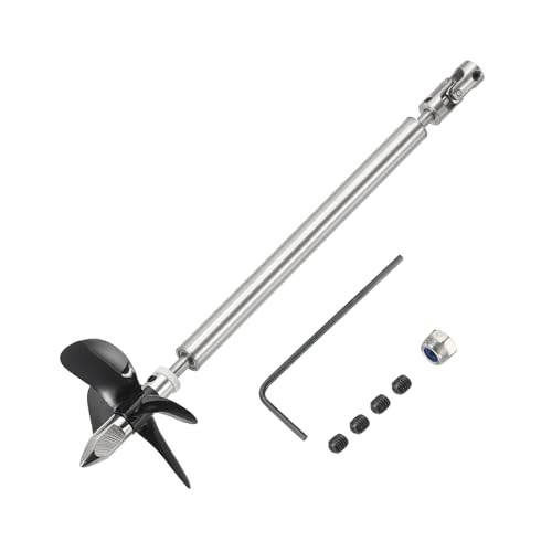 Hélice de acero inoxidable de 55 mm con eje universal de 150 mm de alta precisión estructural