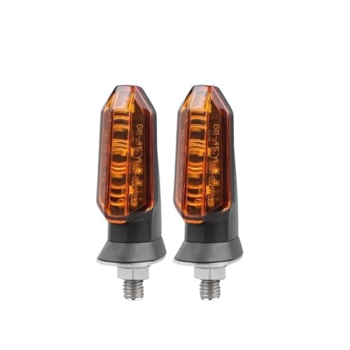Clignotant moto 12V ambre avec coque jaune pour le remplacement de vos feux de signalisation 8mm