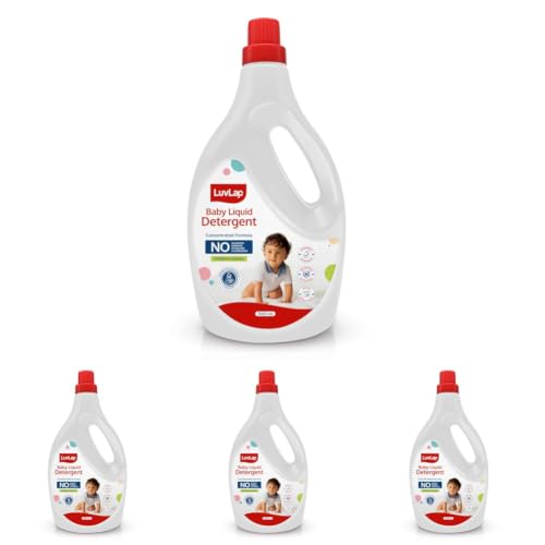 Image of LuvLap Baby Laundry Detergent 1500ml, pH Balanced, No harsh chemicals, Safe for mommy's hands & baby's skin, Anti-Bacterial, Softens clothes & Removes Stains & Odour, Dermatologically tested Liquid
