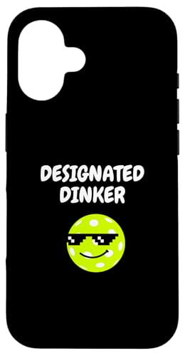 Carcasa para iPhone 16 Designado Dinker Funny Pickleball Pun Pickle Ball Lovers