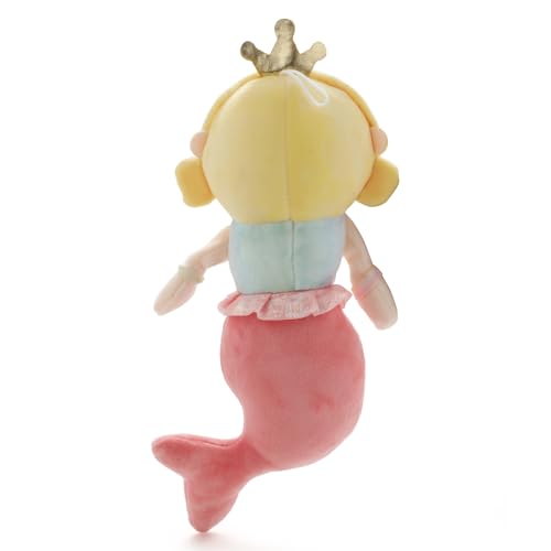 Image of Pink Mermaid Soft Plush Toy for Kids 35CM | Cute Stuffed Mermaid Doll | Hug-Friendly Soft Toy for Babies, Todlers & Children | Washable, Lightweight, Safe Gift for Girls & Boys