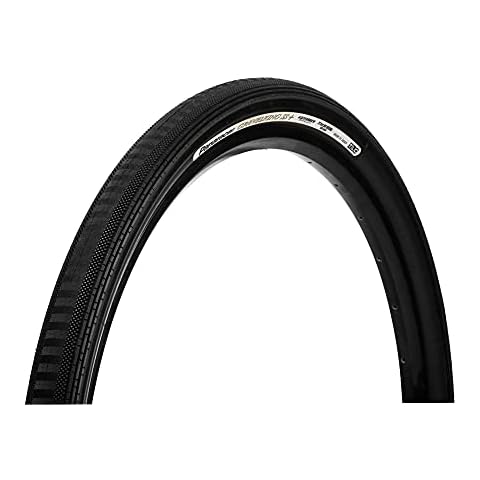 Panaracer GravelKing Semi Slick Plus TLC Folding Tyre : Black, 700 x 35c Cover