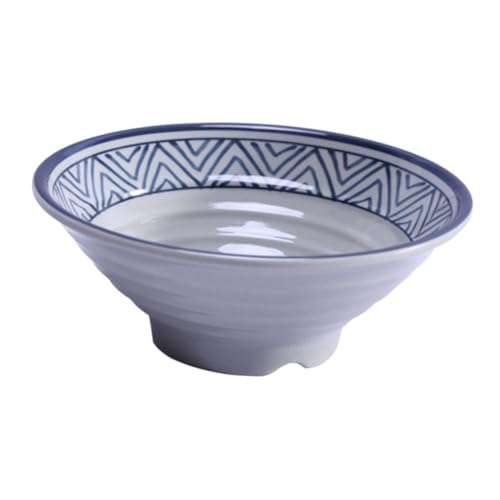 STOBAZA Large Ramen Bowl Pc Metamine Soup Bowl for Rice Noodles Salads Pasta Fruit