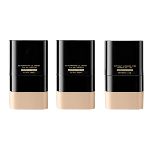 Peine Para Tinte 2 En 1, Barra De Tinte Temporal Con Aplicador Incorporado, Ideal Para Hombres Y Mujeres Para Cubrir Canas (Combinado)