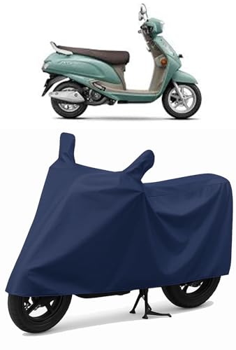 Image of CoverRide Heavy Duty Waterproof Scooty & Bike Cover for Suzuki Access 125 - UV Resistant, Dustproof & Rain Protection, All-Weather Outdoor Cover for Bikes & Scooty with Buckle Straps