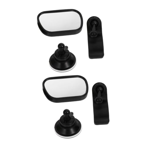 WESIEVYA 2 Specchietto Auto per Rotazione e Design Antishock Retrovisore per Sedile Posteriore con Ampia HD e Fissaggio Stabile per Sicurezza Ragazzo