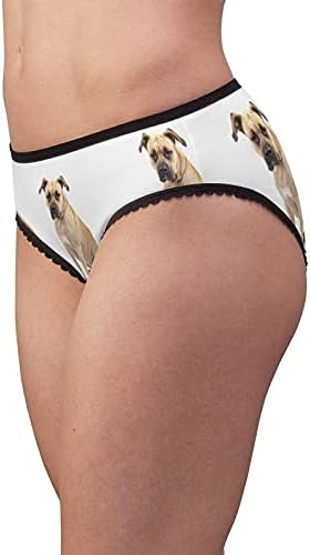 DogsMakeMeHappy Women's American Staffordshire Terrier Panties, American Staffordshire Terrier Underwear, Briefs