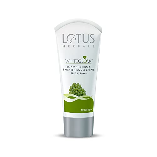 Image of Lotus Herbals Whiteglow Skin Whitening & Brightening Gel Cream SPF-25 I PA+++, 15g