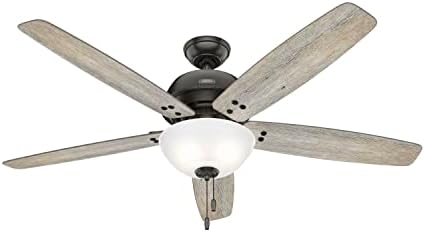 Hunter Fan Company 52399 Reveille Ceiling Fan, Noble Bronze