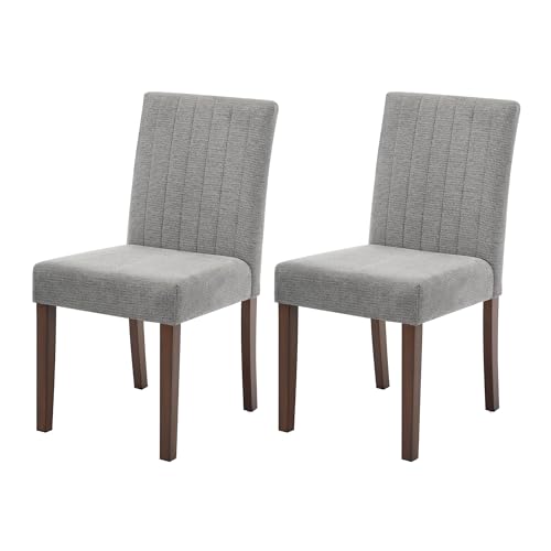 Garvee Sillas de Comedor: Tela de Lino Premium