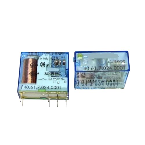 Relé tipo 40.61S 24VDC 40.61.7.024.0001 componente electrónico monofásico