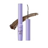 ETUDE [エチュード公式] カールフィックスマスカラ スキニー 3g 極細ブラシ カールキープ ウォータープルーフ 下まつ毛 束感 (スキニーブラウン)