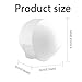 Lens Guard for Insta360 ONE X3 Invisible Dive Housing Case, Silicone Protective Cover, Lens Protector Case Accessories (White)