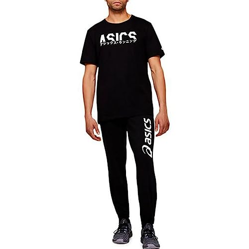 ASICS Katakana Graphic T-Shirt męska, Performance Black/Brilliant White, S