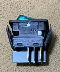 C6053ALNAM Switch Fit Bulgin Switch 20A Green ON Off