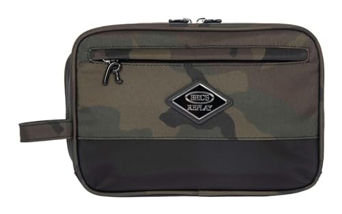 Trousse de Toilette BRIC'S Replay Camoufla pour Voyage Urban Green