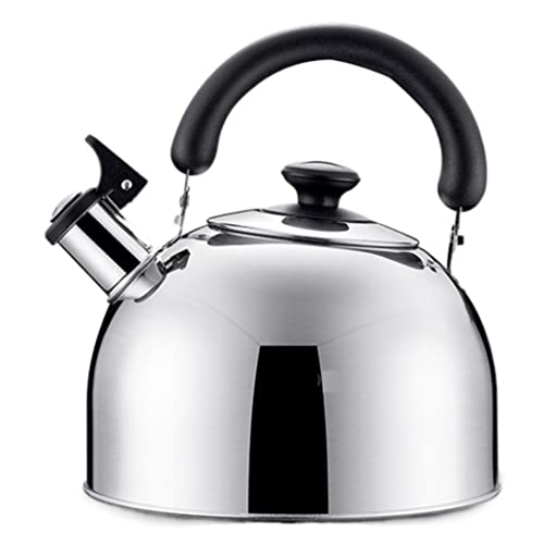 Kettle 304 avec sifflet et poignée ergonomique pour thé et café conviviaux en cuisine