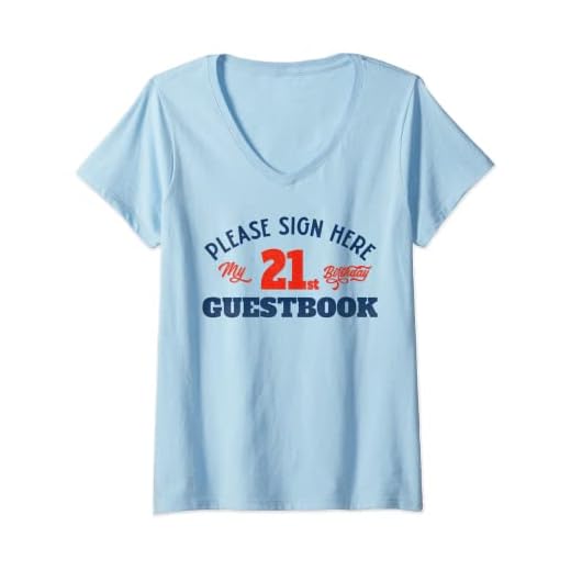 Mujer Libro de visitas de mi cumpleaños 21: regalos de cumpleaños 21 para mujeres Camiseta Cuello V