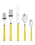 MEPRA Fantasia Flatware Set [5 Piece Set] Sunflower, Dishwasher Safe Cutlery (10J622005)