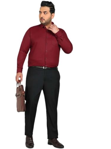 Image of ELYYORK Shirt for Men Plus Size||Shirt for Men Plus Size 4XL||6XL Shirts for Men Plus Size||Plus Shirts for Men||Plus Size Shirts for Men Full Sleeve|| Formal Shirt for Men||CB-PLS-01