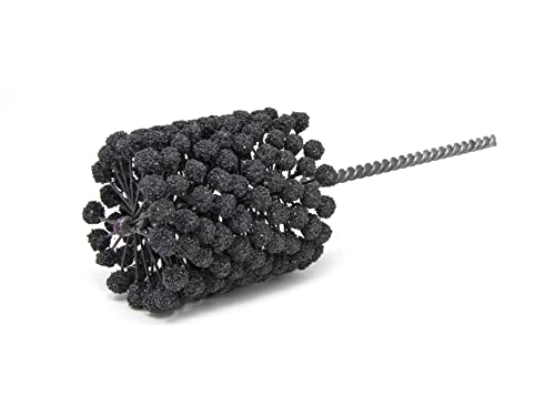 Image of Brush Research BC21240 Flex-Hone, 2-1 /2 inch (63.5mm) Diameter, 40 Grit, Silicon Carbide, for Mild Steel, Stainless Steel, Cast Iron and Softer Ferrous Materials