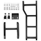 Car Rear Tail Door Ladder Climbing Protective Accessories Compatible for Suzuki Jimny JB64W/JB74W 2019 2020 2021 Rear Door Tailgate Ladder
