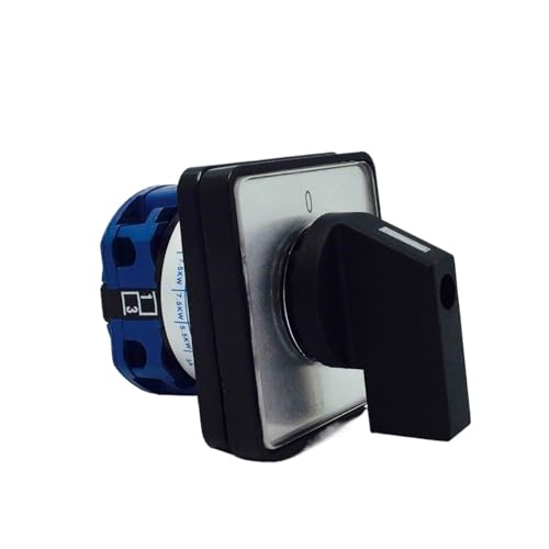 Interruptor giratorio LW26-20/1 ideal para el control de iluminación en talleres