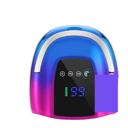 Lámpara UV LED para uñas, Secador de uñas recargable 200 W, 48 LED, con pantalla táctil LCD, lámpara for curar esmalte en gel