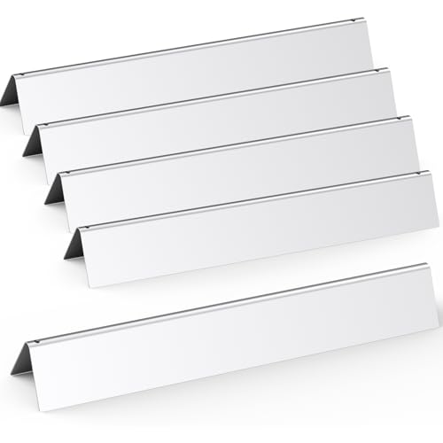 7537 Barras Flavorizer en acier inoxydable,57 cm pieza de repuesto de accesorios para barbacoa de parrillas de gas,pour Weber Spirit série 300 (avec boutons...