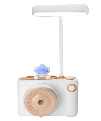 Image of FunBlast Rechargeable Desk Table Lamp- 3 in 1 Study Desk LED Lamp with Eraser, Sharpener and Pen Holder, Electric Table Lamp, Adjustable Study Desk Lamp for Study Room, Home /Office (Astro)