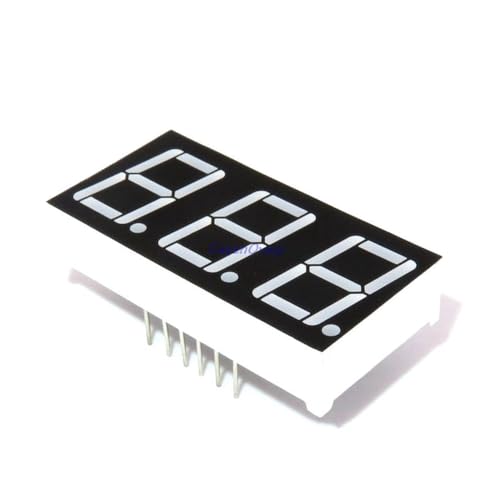 5pcs/lot Digital Tube Segment Common Cathode Red 3 Bit Digital Tube 0.56 inch Red LED Display HSN-5631AS