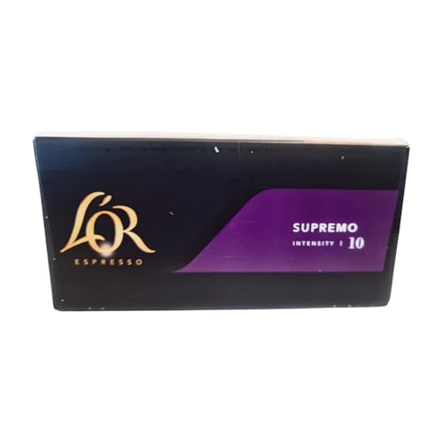 Café Capsules Supremo Intensité 10 Compatibles Nespresso 'or La Boîte De 50 Capsules - vue 4