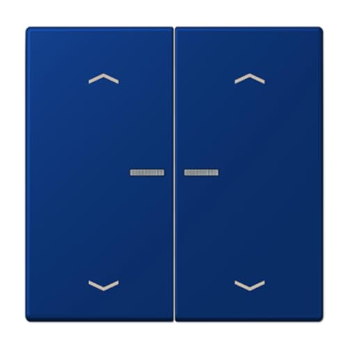 Touche F10 2 phases JUNG LC102KO5P261 pour automatisme viseur volet roulant LC4320T