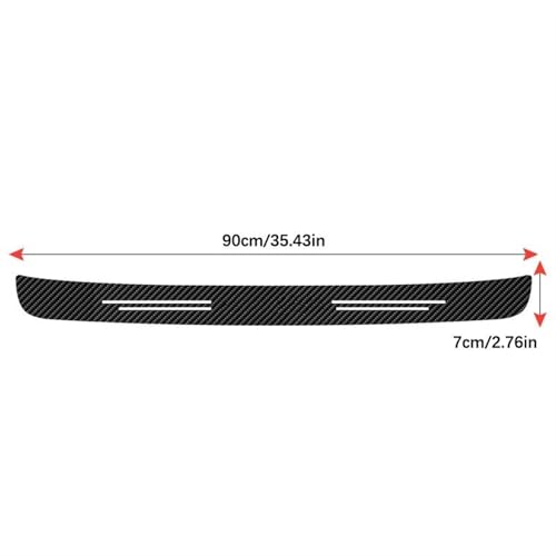 Autocollant de seuil pour coffre de voiture lors de vos sorties - 2