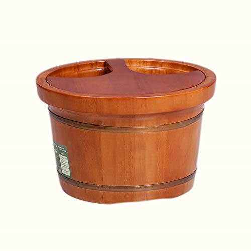 Spa de Pies de Madera BABYCE con Cubierta 39x30x25 cm