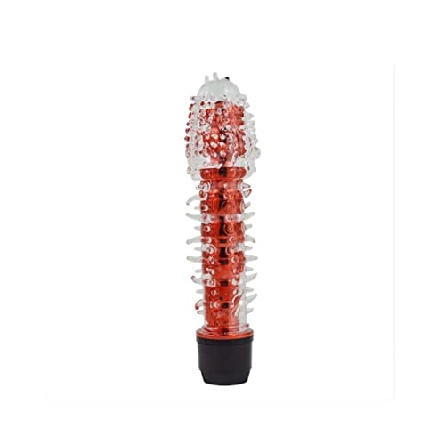 Vibrador de Geleia Realista Brinquedos Para Adultos Erótico Zatla (Vermelho)